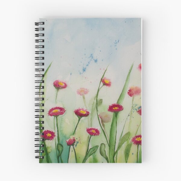 Item preview, Garden Daisies Watercolour by Monika designed and sold by Monika's Painting.