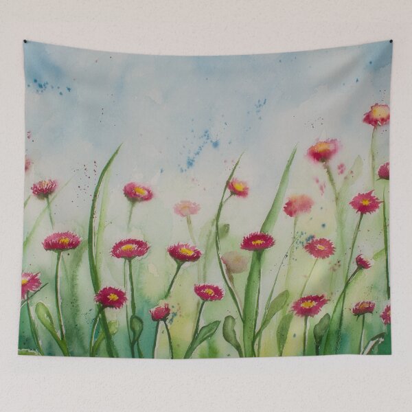 Artikelvorschau, Garten Gänseblümchen Aquarell von Monika entworfen und verkauft von Monika's Painting.