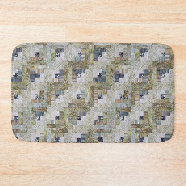 Item preview, Foggy Morning Log Cabin Quilt designed and sold by Jean Gregory Evans.