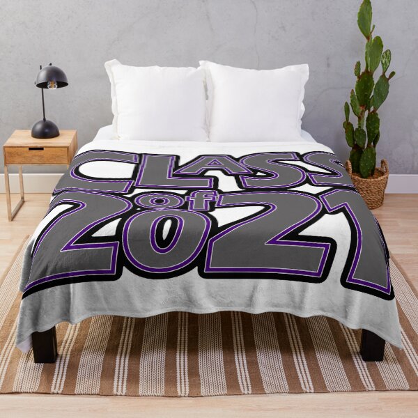 Item preview, Grad Class of 2021 Grey with a Dark Purple Border designed and sold by gkillerb.