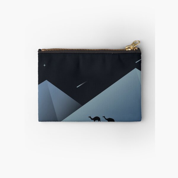 Item preview, Dromedaries in the desert at the blue hour designed and sold by Carinamariah.