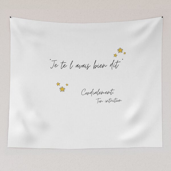 Item preview, I told you so. cordially designed and sold by doucelune.