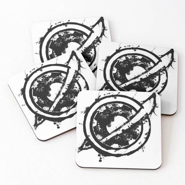 Item preview, STEINS GATE: Future Gadget Lab logo SPLASH black  designed and sold by DrNeos.