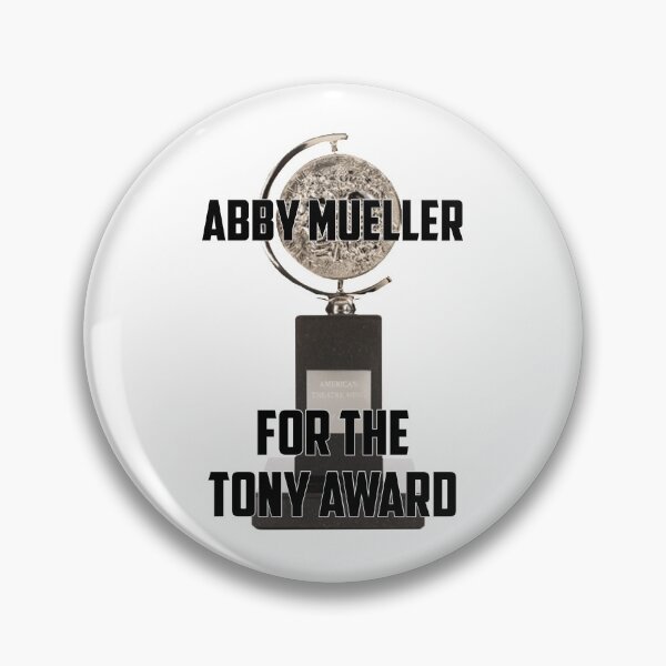 Item preview, Abby Mueller for the Tony Award designed and sold by hannahsshop.