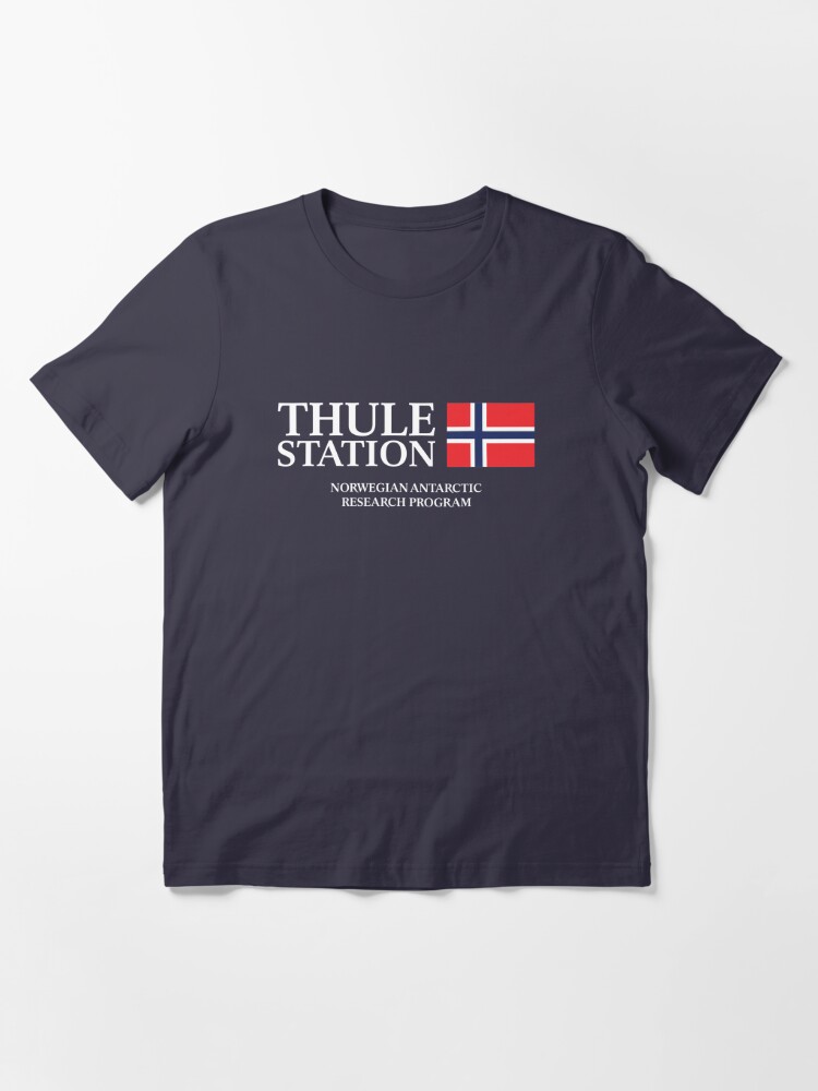 Das Ding Variante der Thule Station Antarctica Essential T Shirt