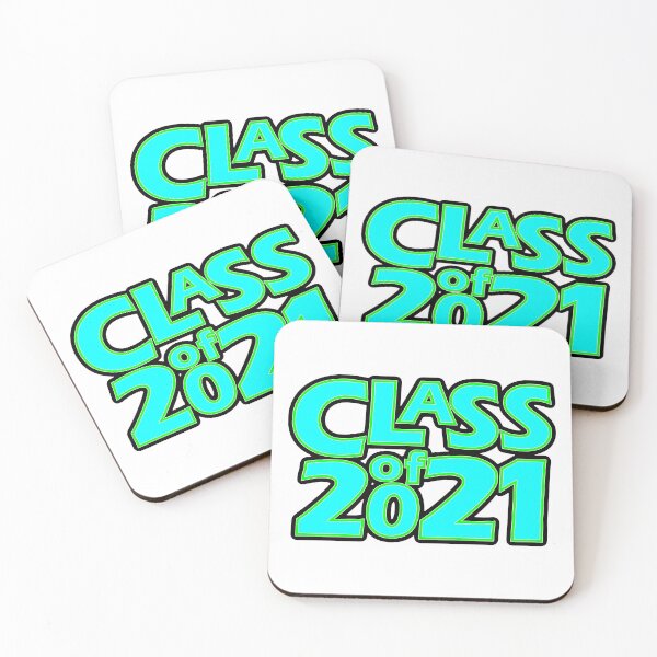 Item preview, Grad Class of 2021 Light Blue with a Bright Green Border designed and sold by gkillerb.