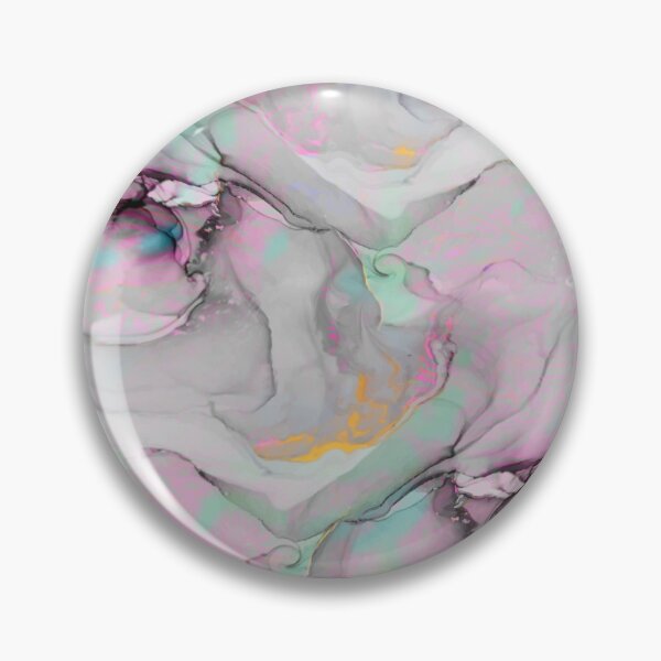 Item preview, Watercolor turquoise iridescent, marble designed and sold by Collagedream.