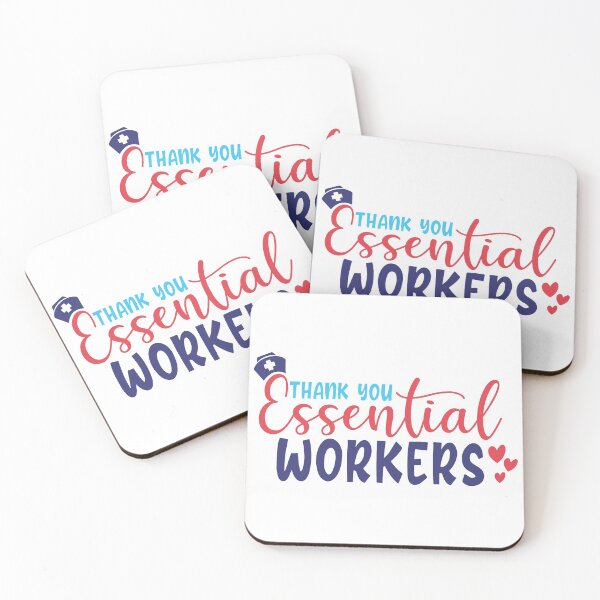 Item preview, Thank you essential workers designed and sold by Brian Kroijer.