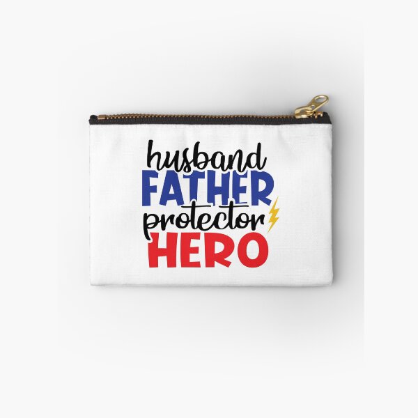 Item preview, Father 's Day Quote :Husband father protector hero  designed and sold by remonss.