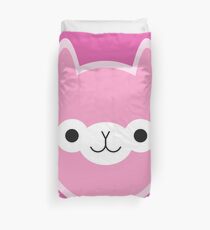 Pink Alpaca Duvet Cover