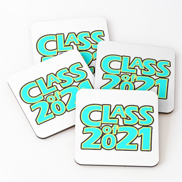 Item preview, Grad Class of 2021 Light Blue with a Bright Yellow Border designed and sold by gkillerb.