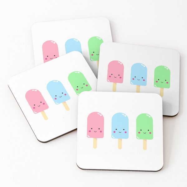Item preview, Kawaii Ice Pop Friends designed and sold by Design Minds Boutique.