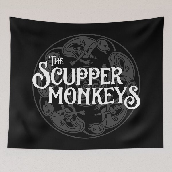 Item preview, Celtic Monkey Logo (Light Version) designed and sold by Scuppermonkeys.