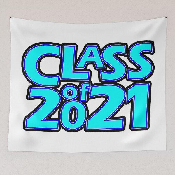 Item preview, Grad Class of 2021 Light Blue with a Dark Blue Border designed and sold by gkillerb.