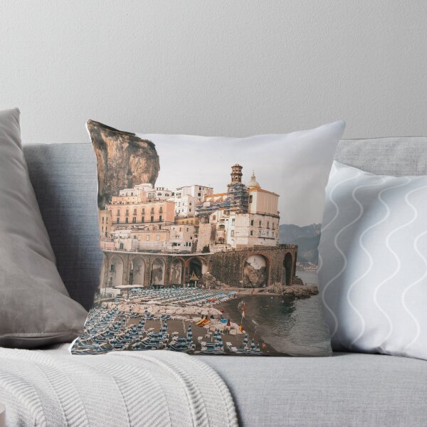 Item preview, Atrani beach in the early morning designed and sold by michieldros.