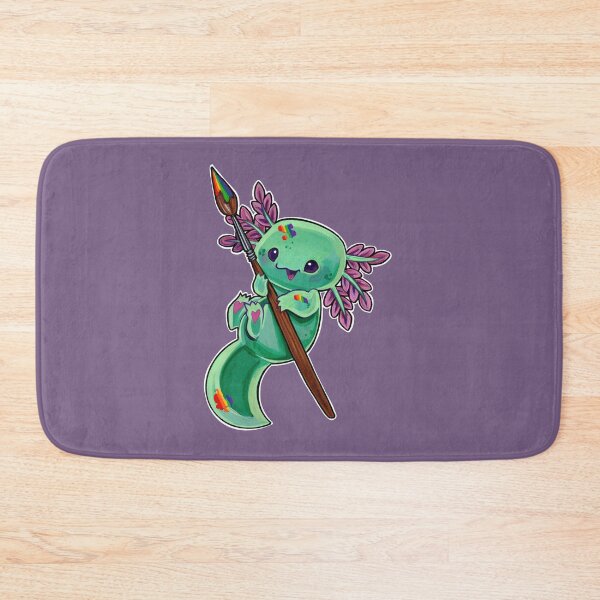 Item preview, Rainbow axolotl designed and sold by ArtOfBianca.