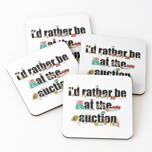 Item preview, I’d Rather Be at the Auction  designed and sold by jenbucheli.