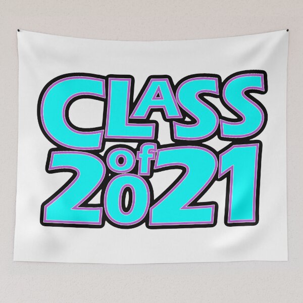 Item preview, Grad Class of 2021 Light Blue with a Light Purple Border designed and sold by gkillerb.