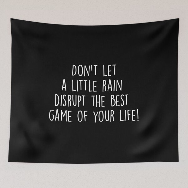 Item preview, Caddyshack Rain Quote designed and sold by Knity.