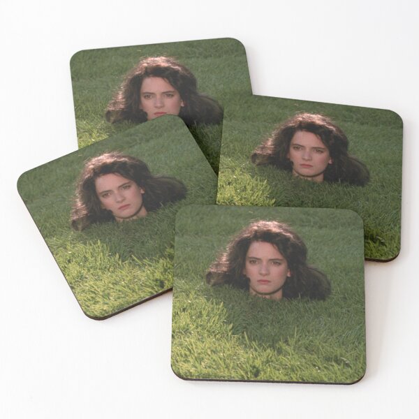 Item preview, Heathers (1998) Veronica Sawyer Winona Ryder sticker mask poster designed and sold by Dorothy Medlin.