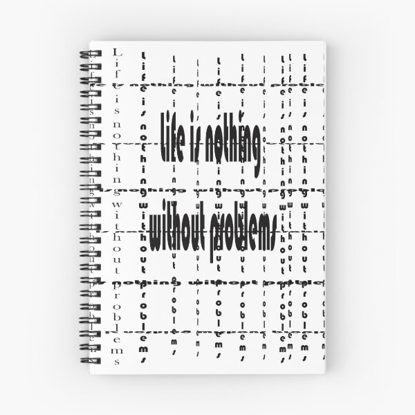 Item preview, Life is nothing without problems designed and sold by imadstor.