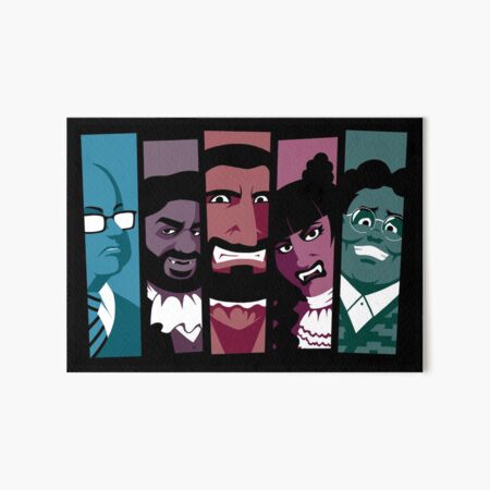 Item preview, What We Do in the Shadows: Color blocks designed and sold by VictorianClam.