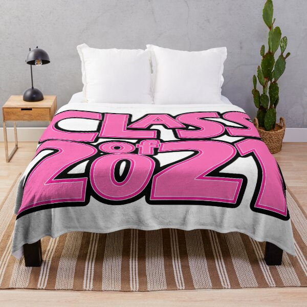 Item preview, Grad Class of 2021 Light Pink with a Dark Pink Border designed and sold by gkillerb.