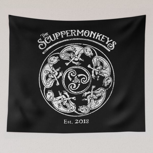 Item preview, Distressed Monkeys designed and sold by Scuppermonkeys.