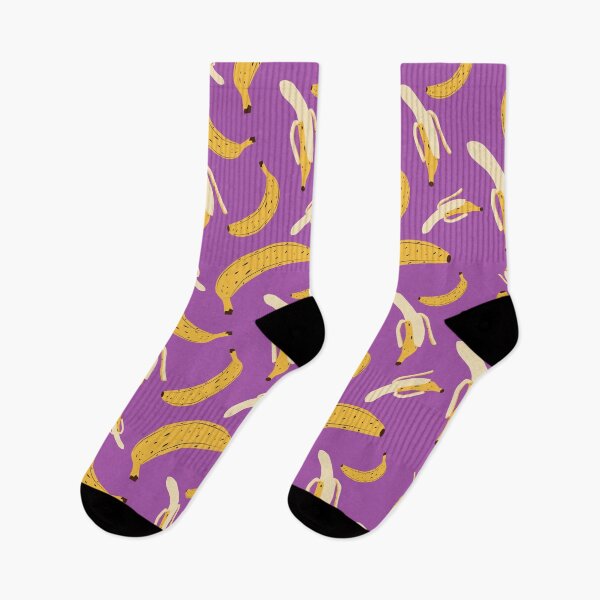 Item preview, Banana pattern with purple background designed and sold by DailyGuedez.