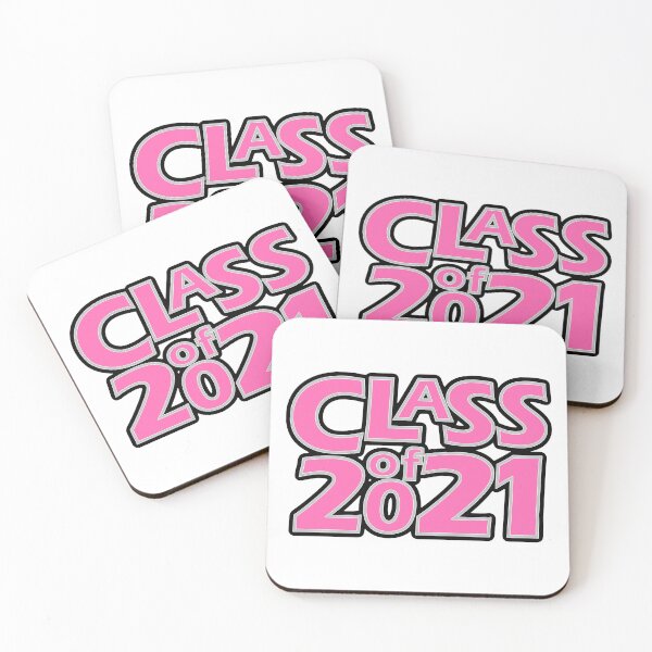 Item preview, Grad Class of 2021 Light Pink with a Silver Border designed and sold by gkillerb.