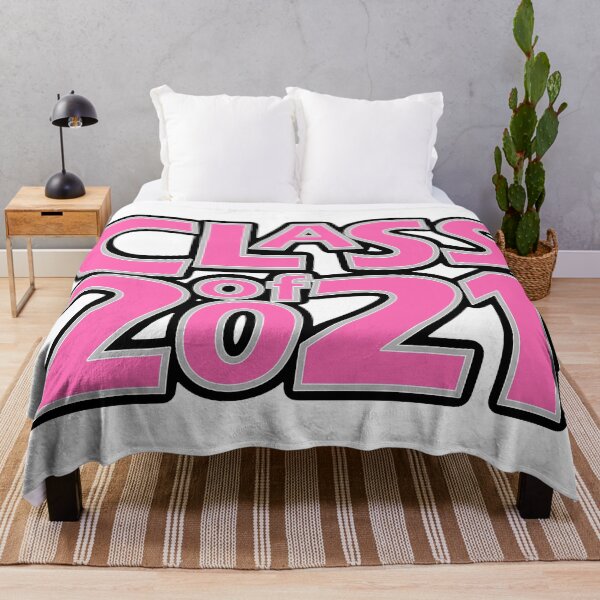 Item preview, Grad Class of 2021 Light Pink with a Silver Border designed and sold by gkillerb.