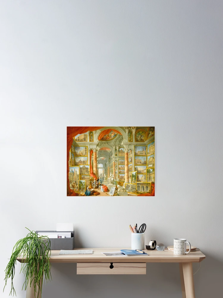 Imagen 2 de 3, Póster con la obra Modern Rome, diseñada y vendida por brushandframes.