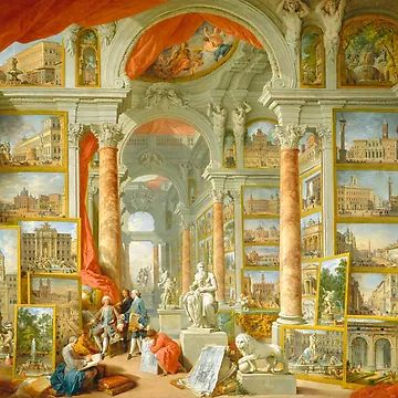 Imagen de la obra Modern Rome de brushandframes