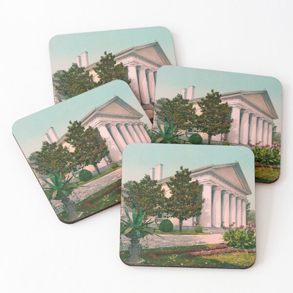 Item preview, Mansión Custis Lee - Cementerio Nacional de Arlington - Fotocromo alrededor de 1900 designed and sold by warishellstore.