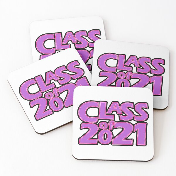 Item preview, Grad Class of 2021 Light Purple with a Dark Pink Border designed and sold by gkillerb.