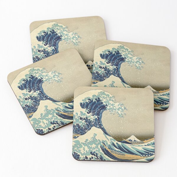 Item preview, Great Wave by Kanagawa Vintage Japanese Illustration designed and sold by madeinatlantis.