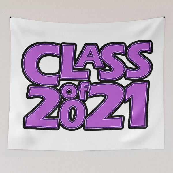 Item preview, Grad Class of 2021 Light Purple with a Dark Purple Border designed and sold by gkillerb.