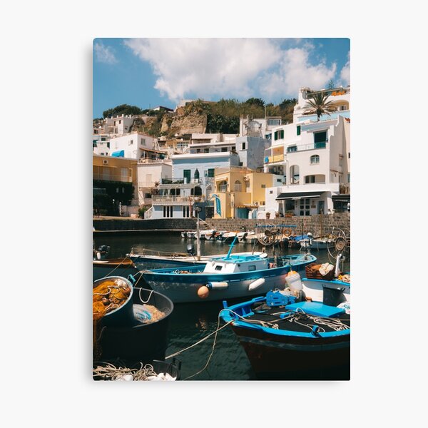 Harbour of Sant Angelo Ischia, Italy Canvas Print