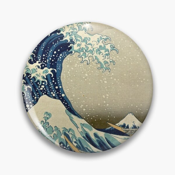 Item preview, Great Wave by Kanagawa Vintage Japanese Illustration designed and sold by madeinatlantis.