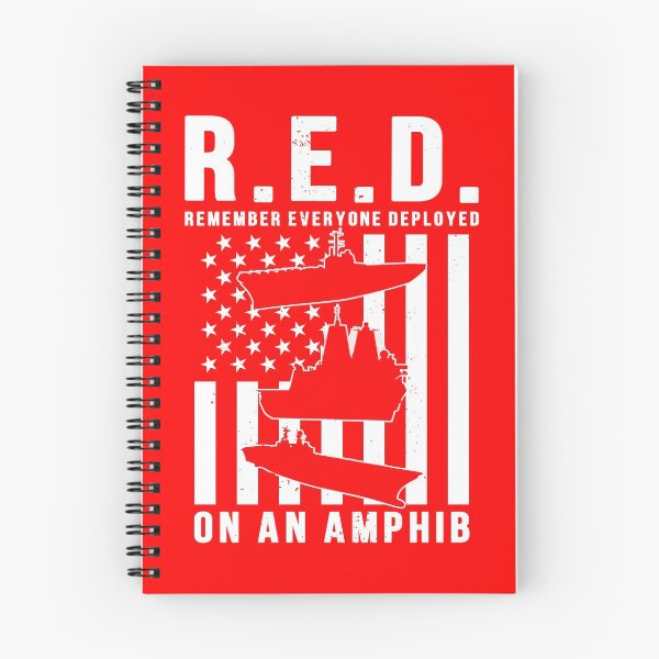 Item preview, RED Friday Remember Everyone Deployed on an Amphib designed and sold by Gold Wings Tees.
