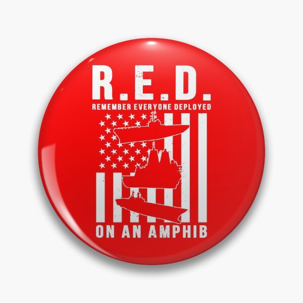 Item preview, RED Friday Remember Everyone Deployed on an Amphib designed and sold by Gold Wings Tees.