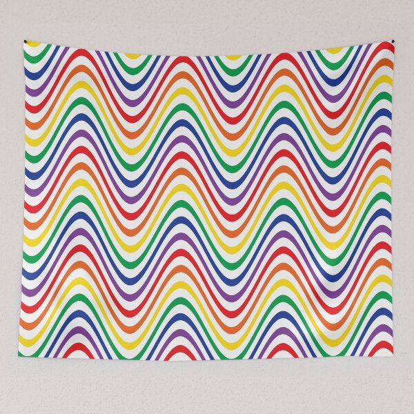 Item preview, PopArt! Rainbow Hills by Mousse designed and sold by MousseFashion.