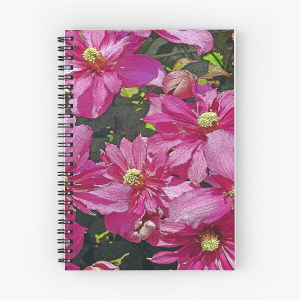 Item preview, Pink Clematis designed and sold by Sajah.