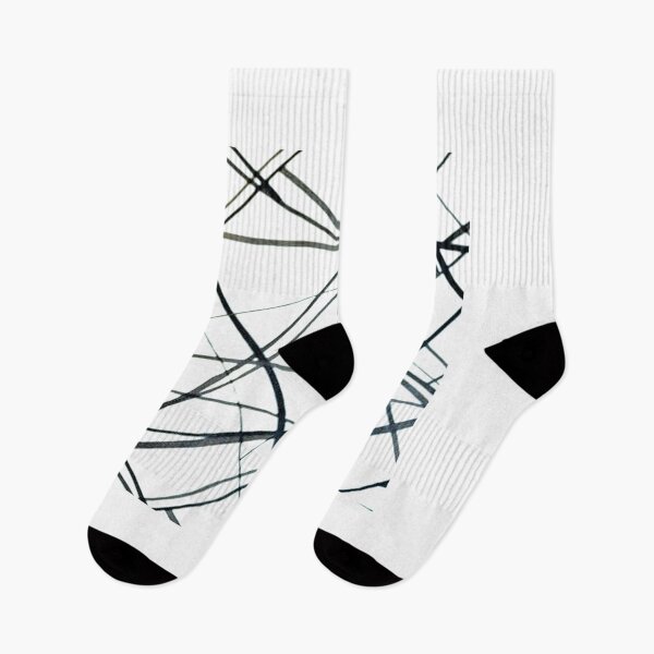 Item preview, Abstract Black Linear designed and sold by lakegirldesignco.