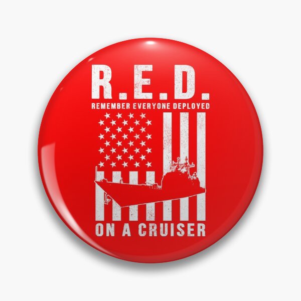 Item preview, RED Friday Remember Everyone Deployed on a Cruiser designed and sold by Gold Wings Tees.