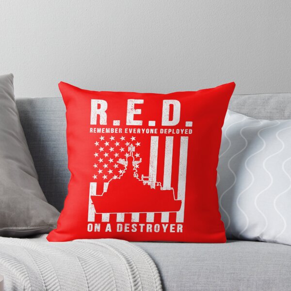 Item preview, RED Friday Remember Everyone Deployed on a Destroyer designed and sold by Gold Wings Tees.