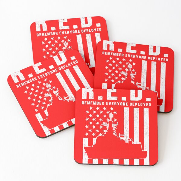 Item preview, RED Friday Remember Everyone Deployed on a Destroyer designed and sold by Gold Wings Tees.