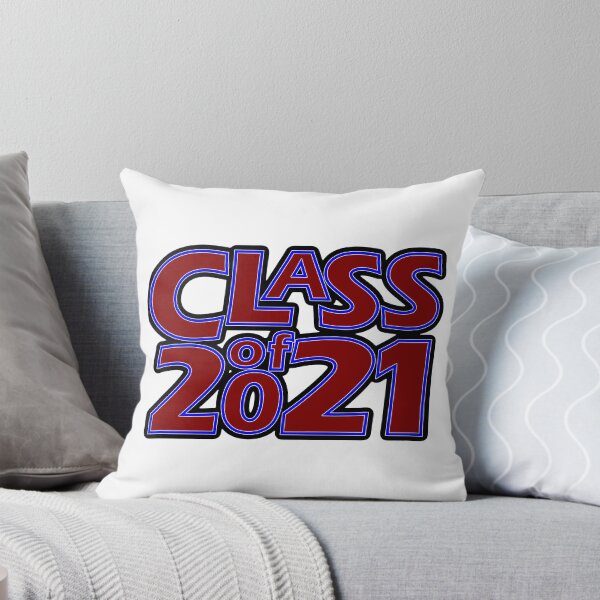 Item preview, Grad Class of 2021 Maroon with a Blue Border designed and sold by gkillerb.