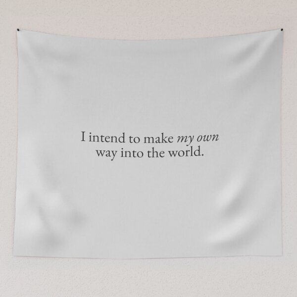 Item preview, Make my own Way in the World designed and sold by beunstoppable.