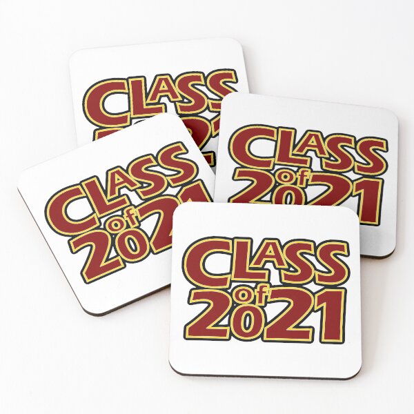 Item preview, Grad Class of 2021 Maroon with a Golden Border designed and sold by gkillerb.